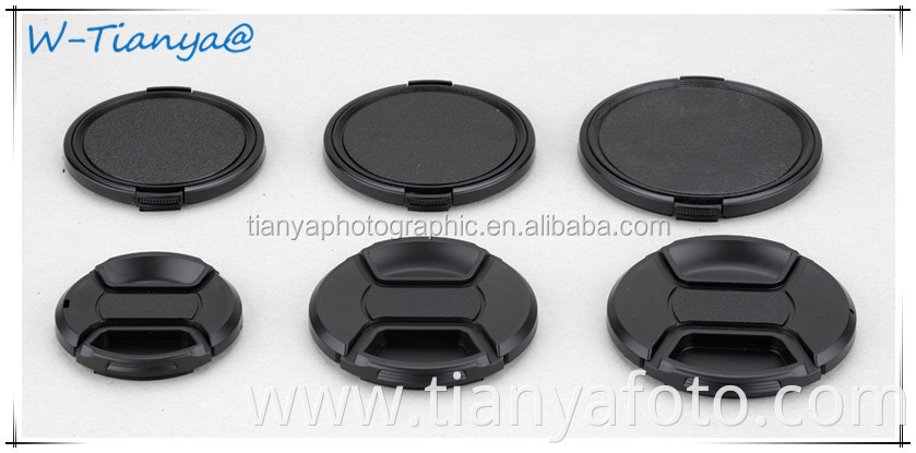 Tianya OEM rubber color camera lens cap 49mm